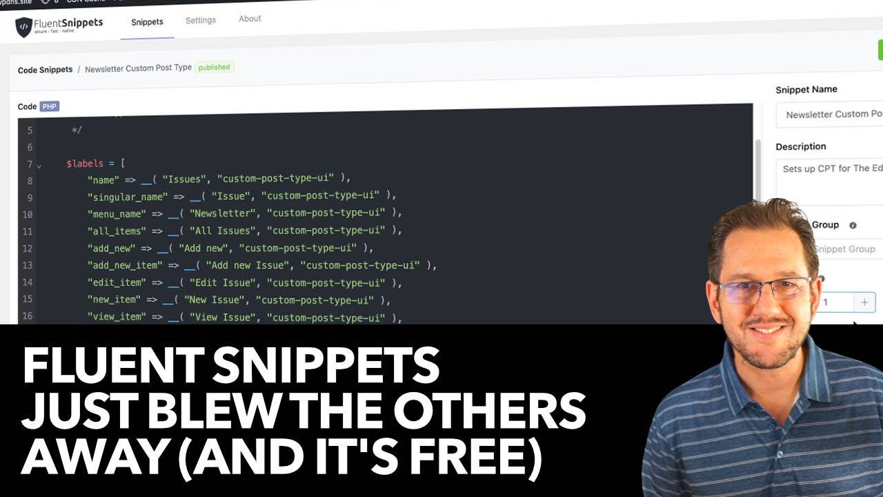 Blog Marketing Academy reviewing FluentSnippets
